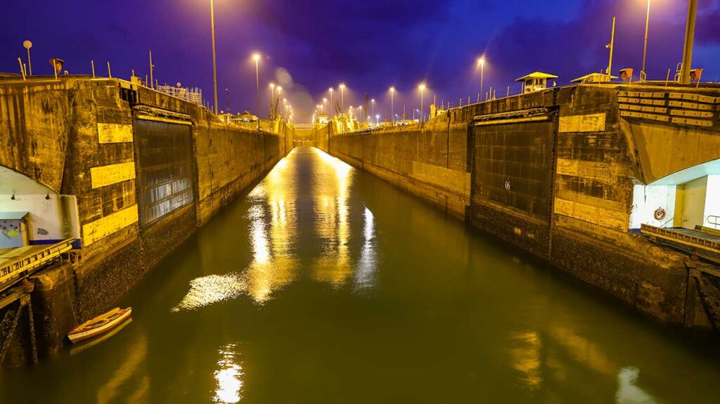 Cámara seca Canal de Panamá