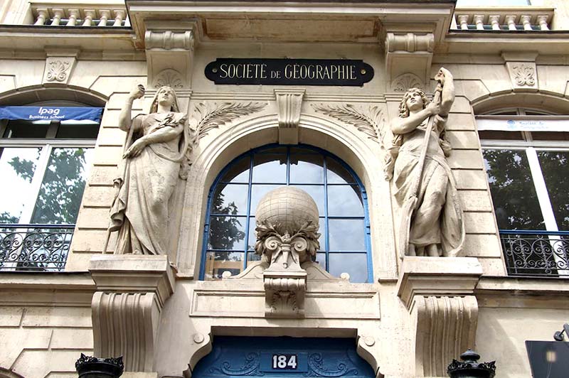 Sociedad Geográfica de París, Francia