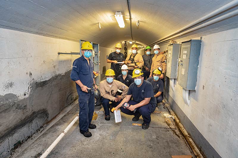 Pruebas de compuertas del vertedero de Gatún - Revista El Faro - Canal de Panamá