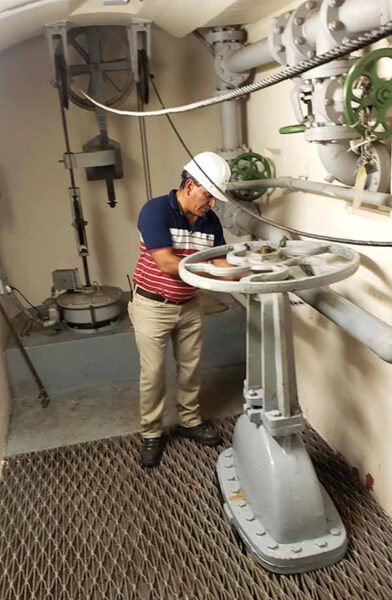 Orgullo en las compuertas - Revista El Faro - Canal de Panamá