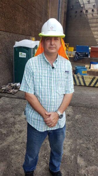 Carlos Patterson, supervisor de la Unidad de Mantenimiento de Miraflores.