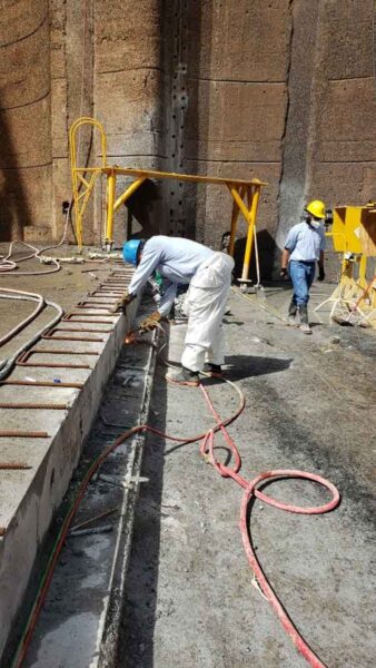 Mantenimiento en el Canal de Panamá