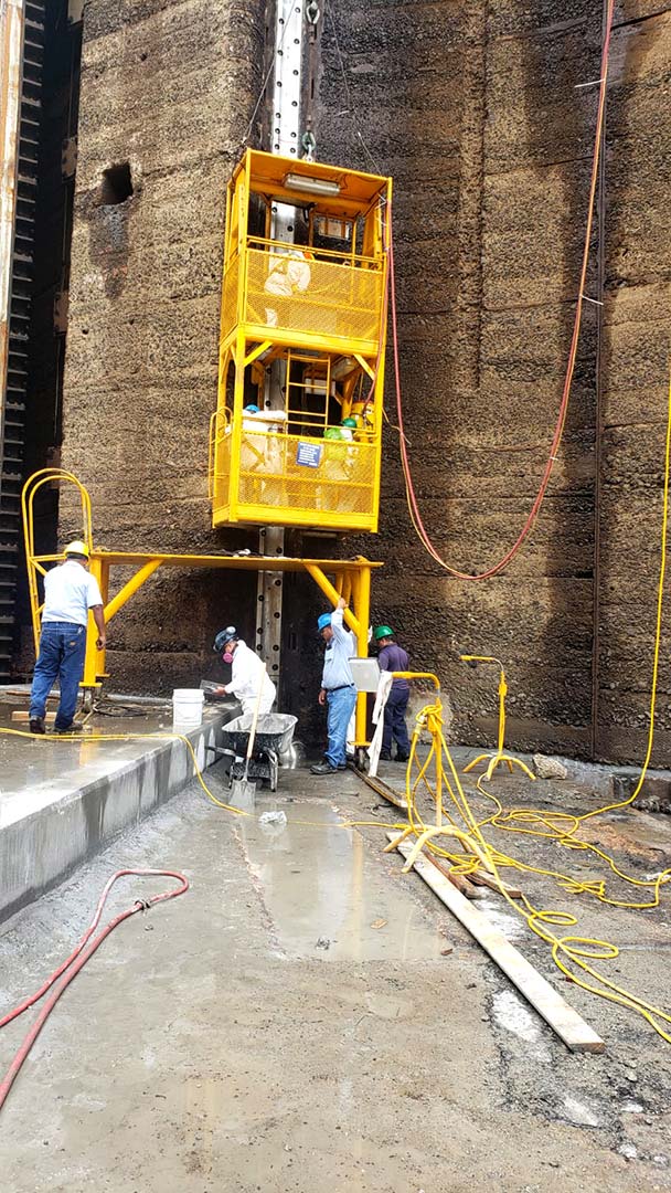 Reacondicionan compuertas en carril oeste de las esclusas de Gatún