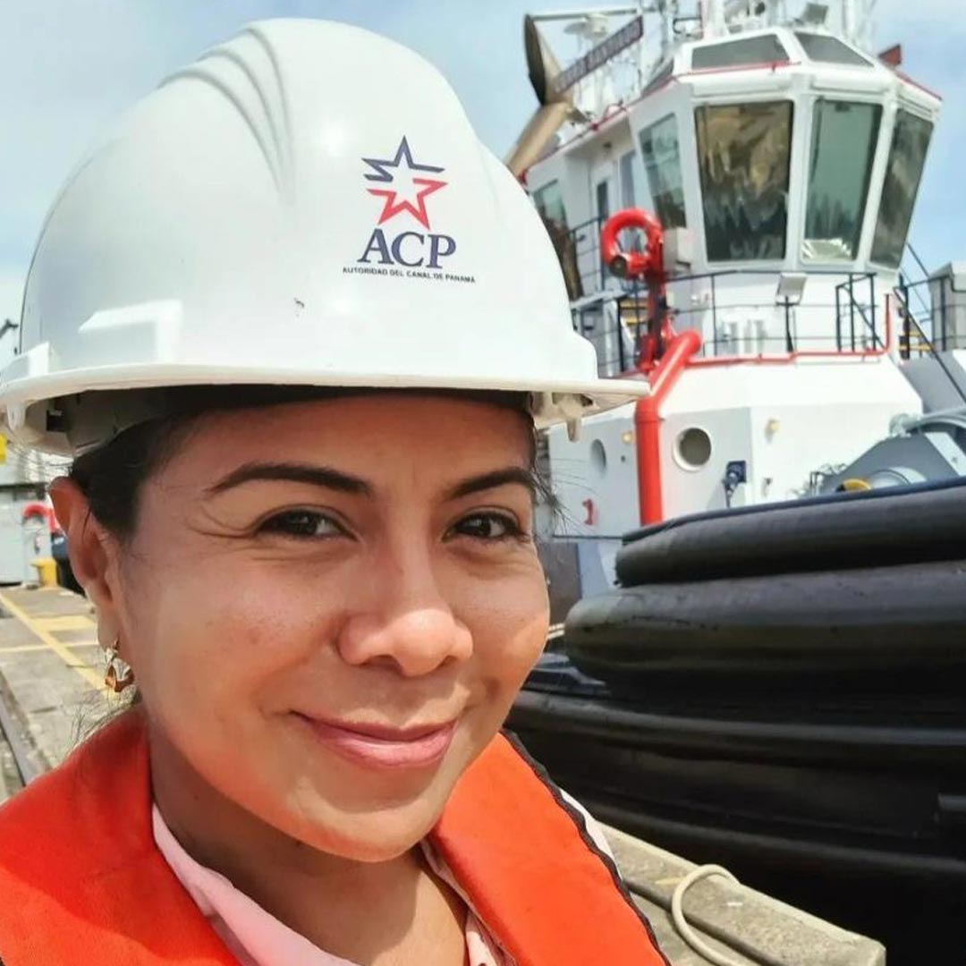 Paola Castillo, Canal de Panamá.