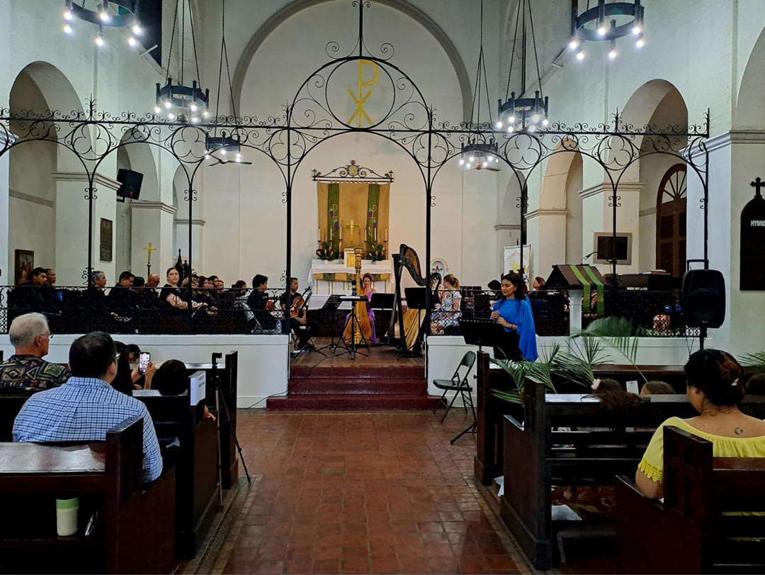 Catedral de San Lucas - revista El Faro - Canal de Panamá