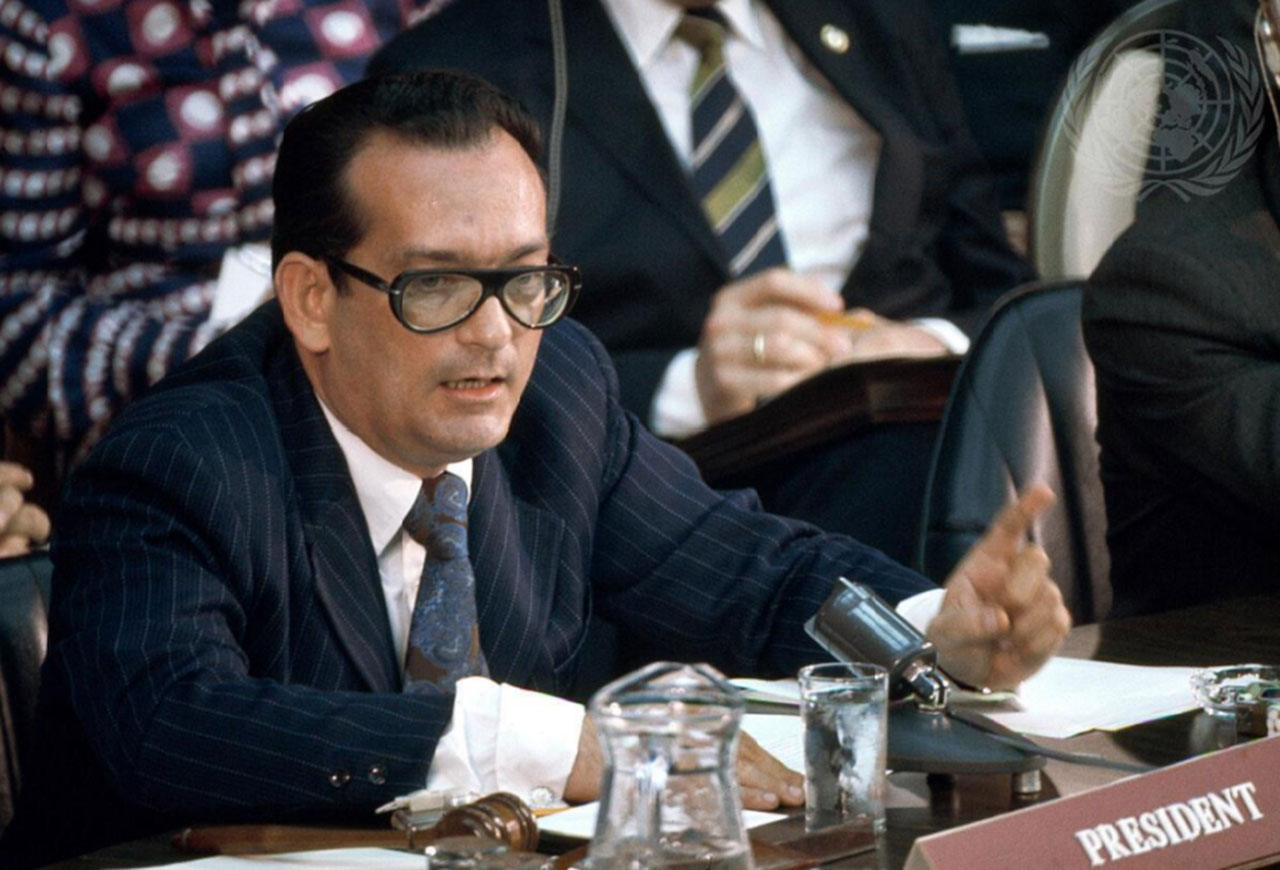 El canciller panameño Juan Antonio Tack. Crédito: UN Photo/Yutaka Nagata.