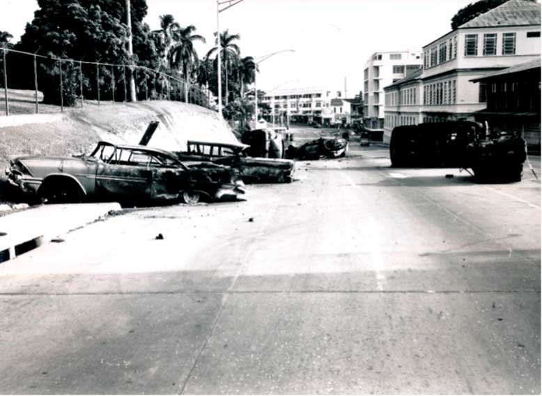 11 de enero de 1964 – Después de los disturbios.