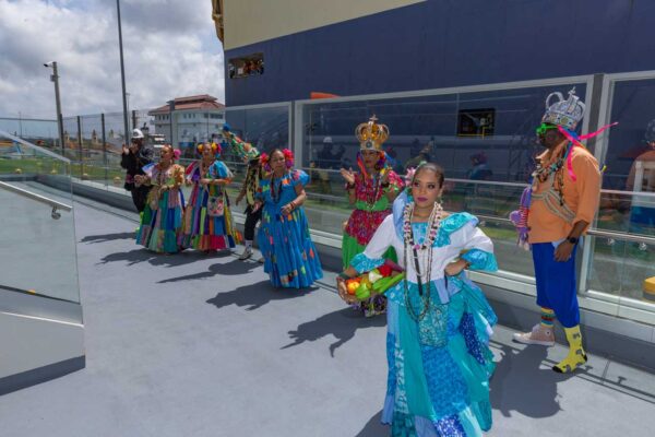 Inauguración del nuevo mirador de Gatún
